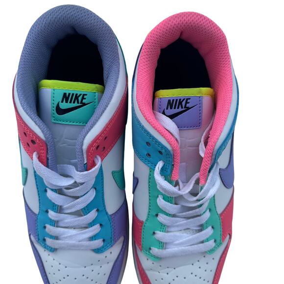 Nike Dunk Low SE Easter Candy Size 7 Colorful Pulse Sneakers - Picture 7 of 9